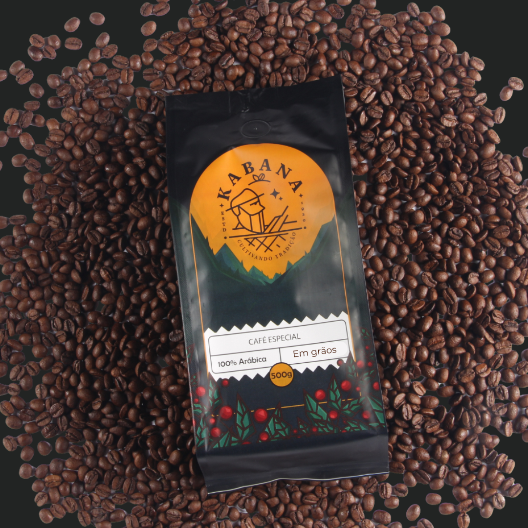 Kabana Coffee® Especial - 2 und. Café em grãos 500g (1 Kg)
