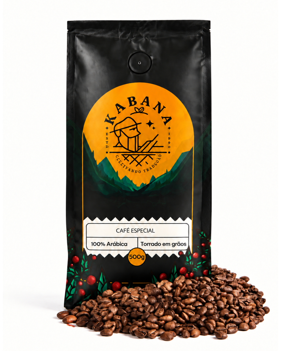 Kabana Coffee® Especial - Café em grãos 500g